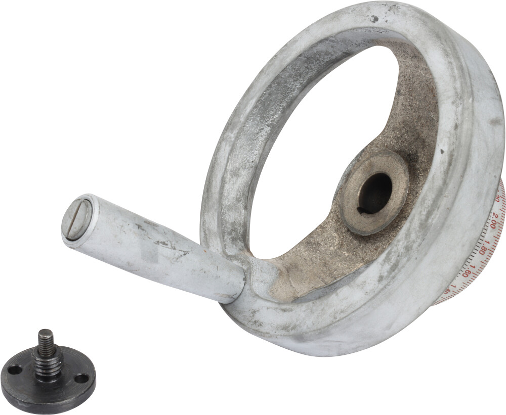 Handwheel tail stock taper