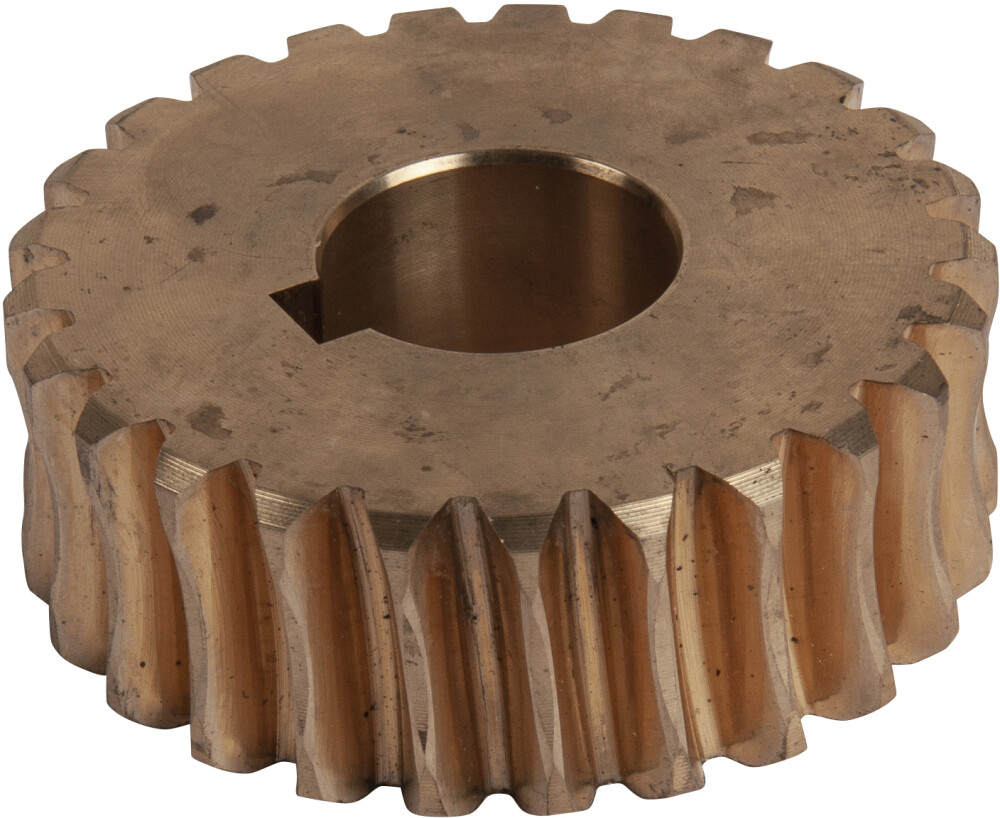 Wormwiel (messing) van tandwielkast