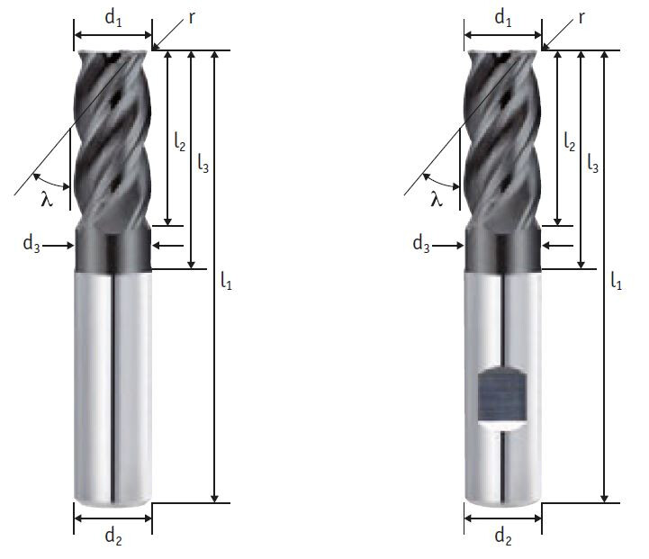 HPC-Fräser Genius ER0,3 14x26x83x14, 6535HA, D3/L3=13,7/38