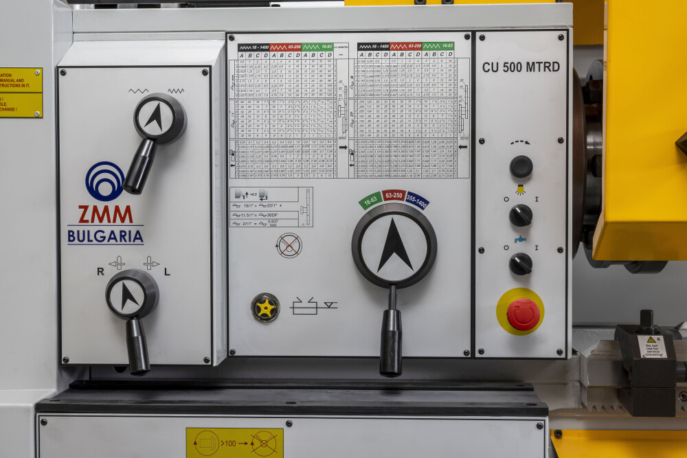 Industriële draaibank 500 mm met grote doorlaat