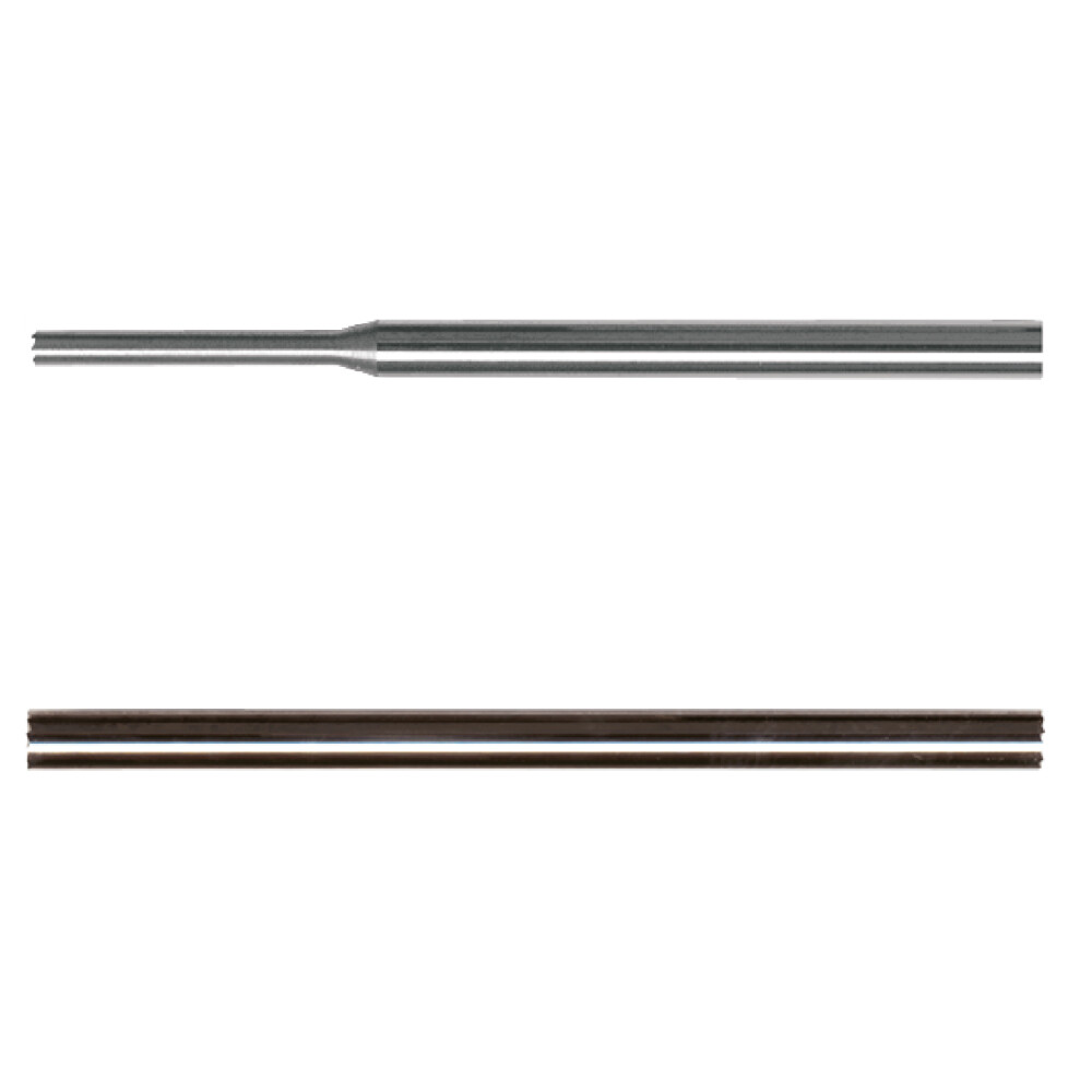 Carbide rotary burr cylinder, with end cut only