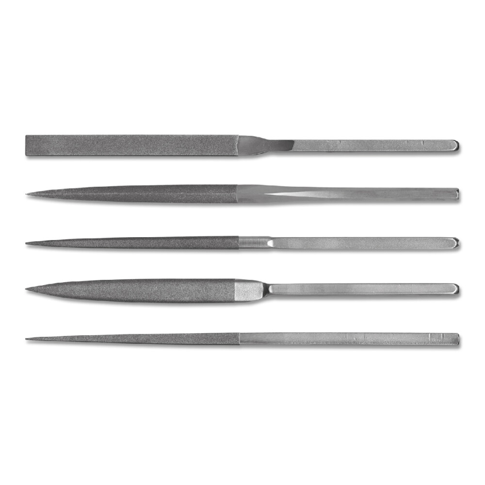 Robust hard chrome diamond file