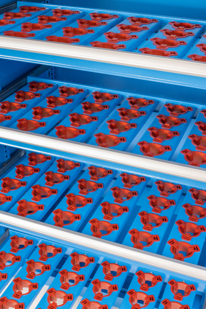 Armoire de stockage d'outils CNC avec 120 porte-outils CNC