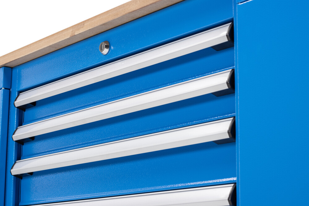 Werkbank 220 x 75 cm met MDF werkblad