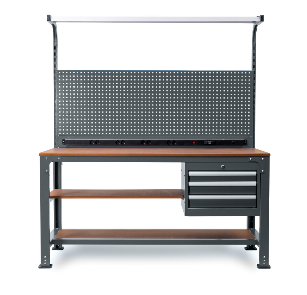 Werktafel 170 x 70 cm met MDF werkblad