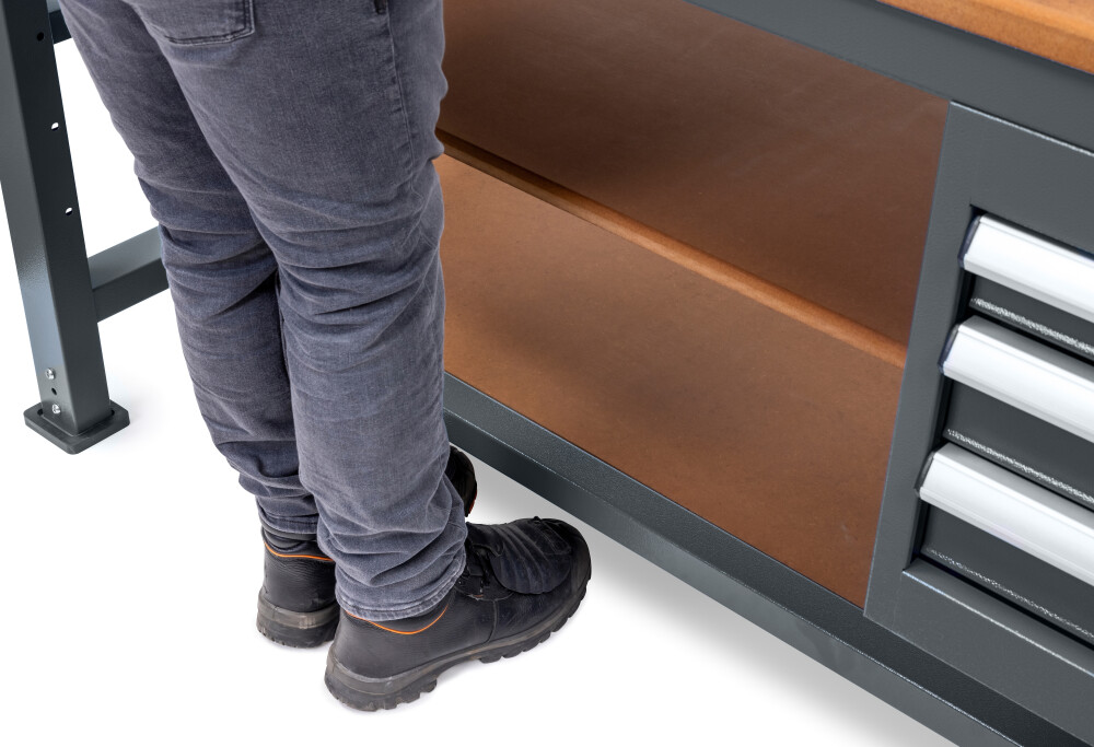 Werktafel 170 x 70 cm met MDF werkblad