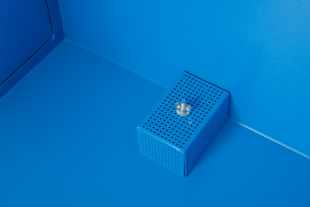 Verrijdbare kiepcontainer - spanenbak - 240 liter