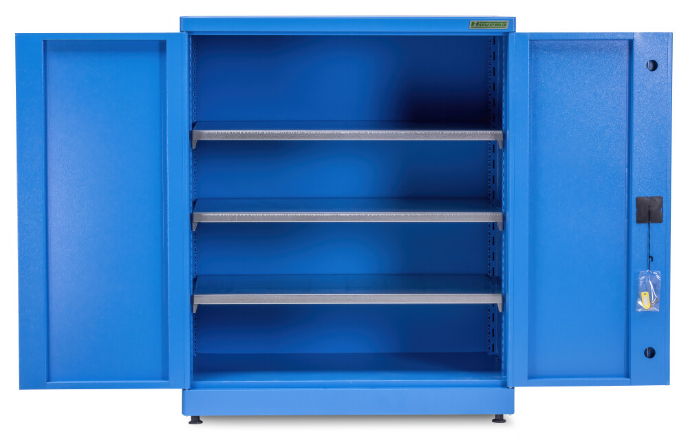 Armoire à outils avec 3 étagères