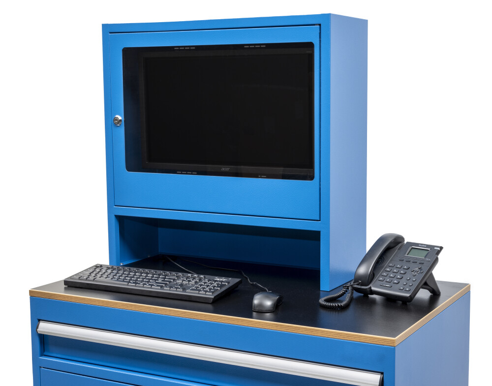 Computerkast 27'' met 1 lade en onderkast
