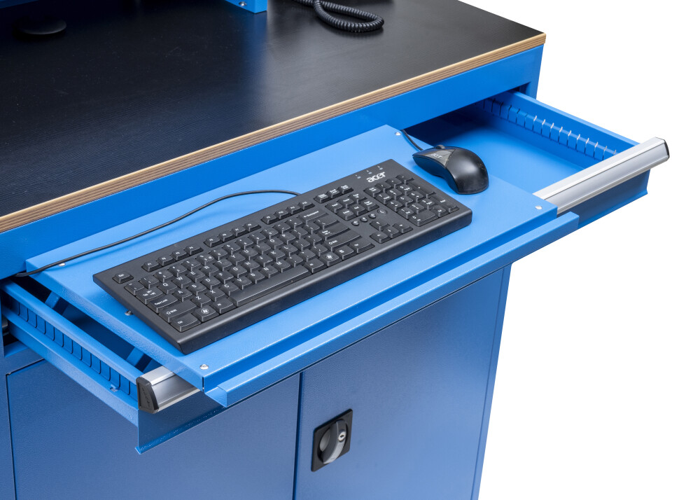 Computerkast 27'' met 1 lade en onderkast