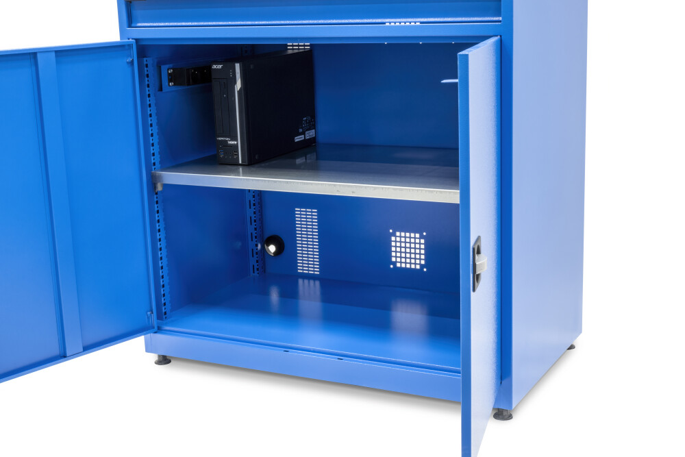 Computerkast 27'' met 1 lade en onderkast