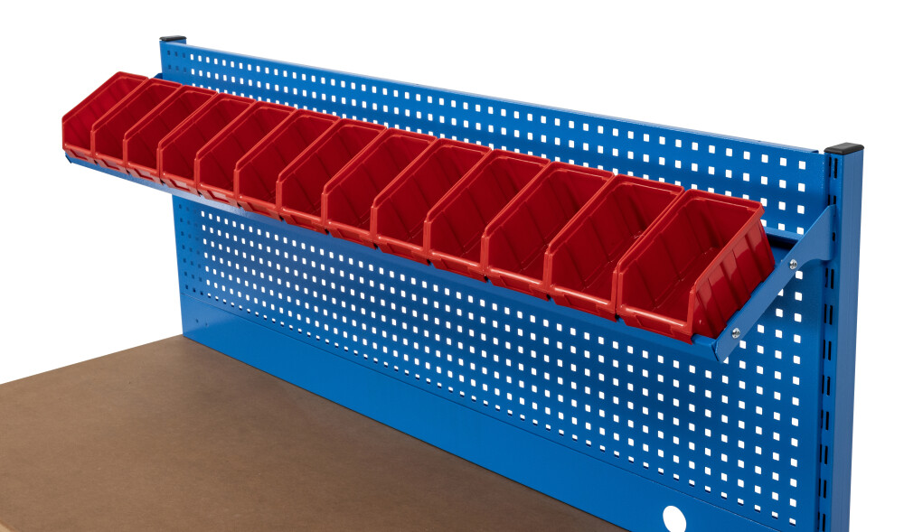 Metalen plank voor gereedschapswand