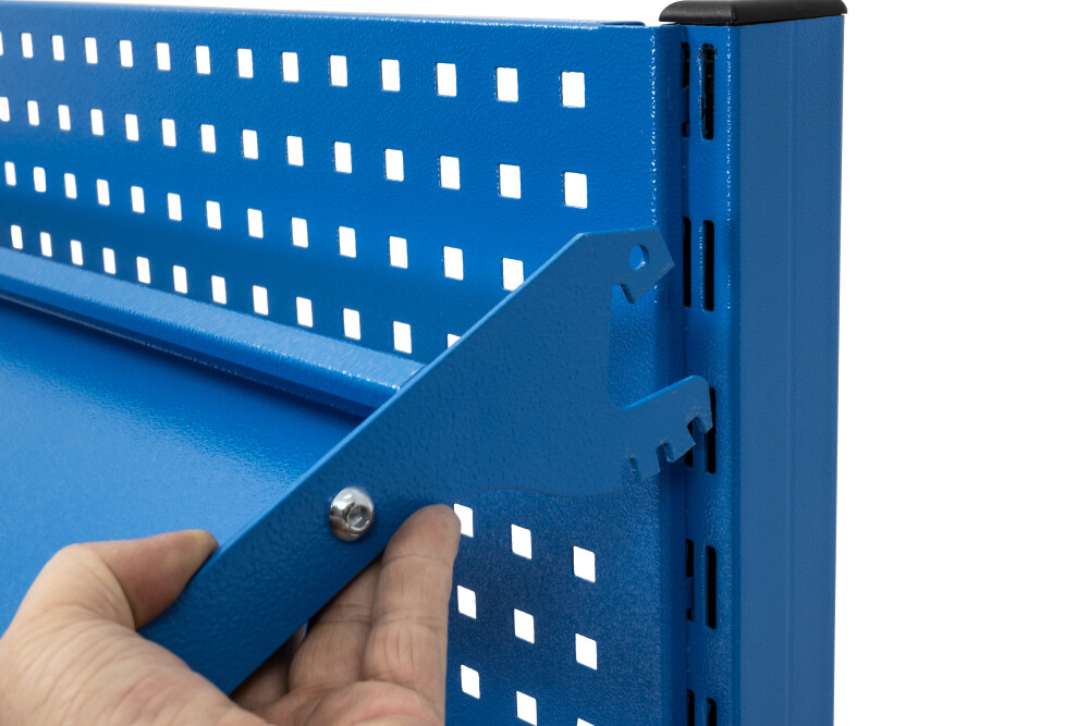 Metalen plank voor gereedschapswand