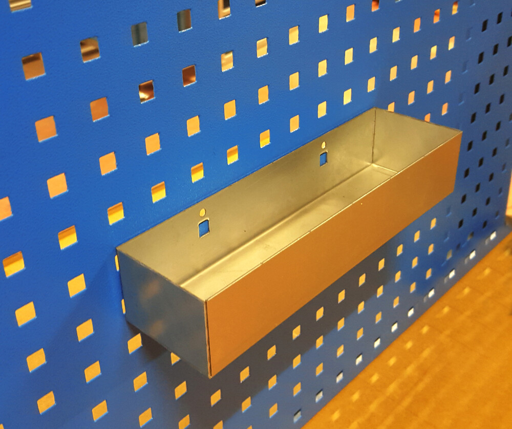 Tray for tool wall 25 x 7 x 5 cm