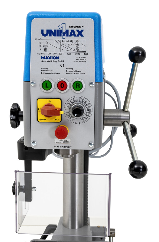 Industriële tafelboormachine met links/rechts - 18 mm - 230V