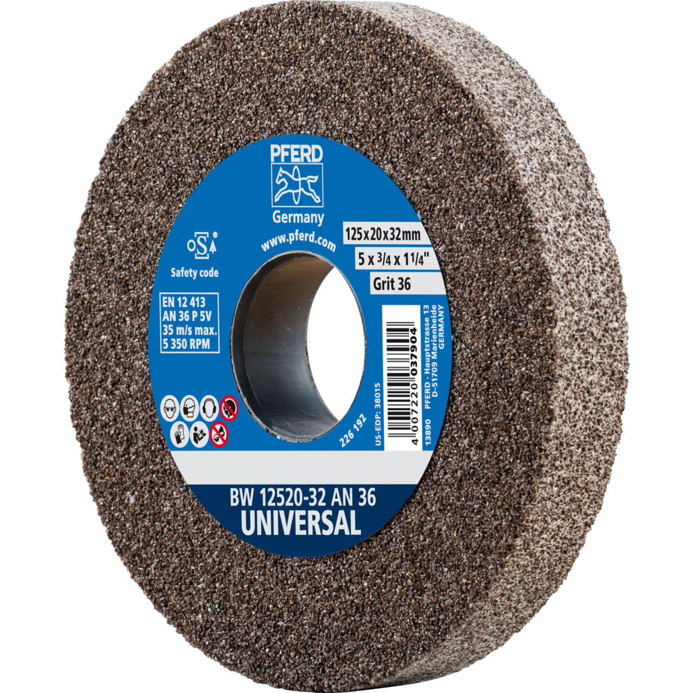 Bench grinding wheel for general grinding work