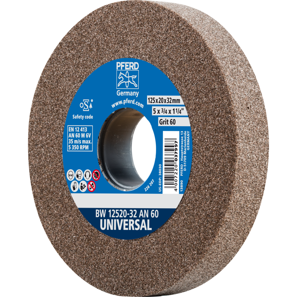 Bench grinding wheel for general grinding work