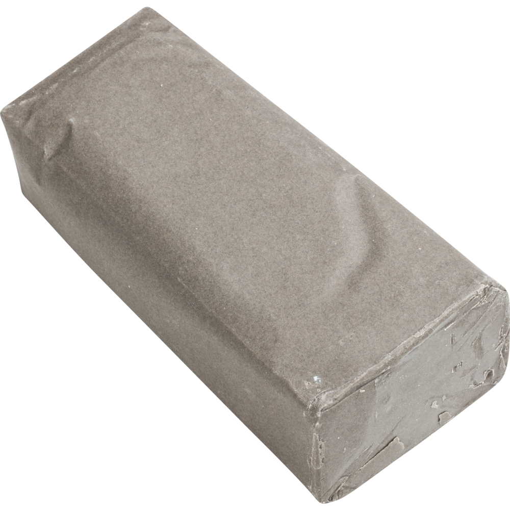 Polishing paste bar for aluminium + brass (grey)
