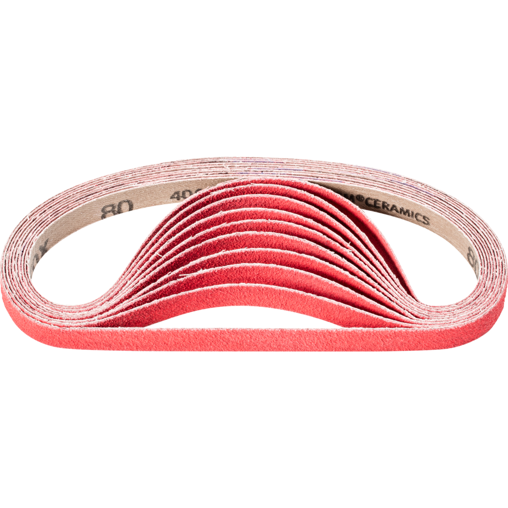 Korte slijpband