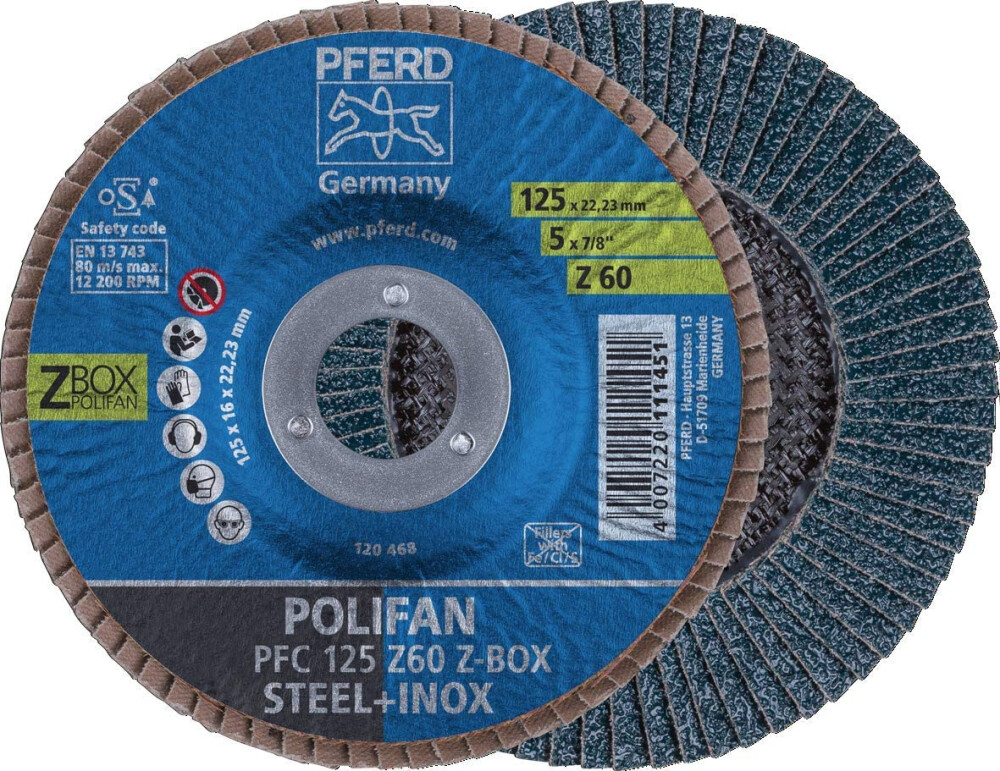 Disque de ponçage Polifan Zirconia alumina