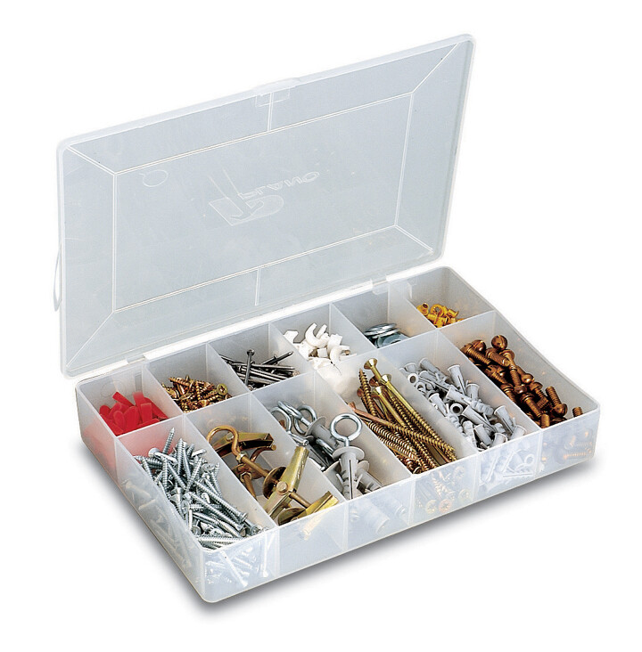 Grande boîte de tri avec 12 compartiments