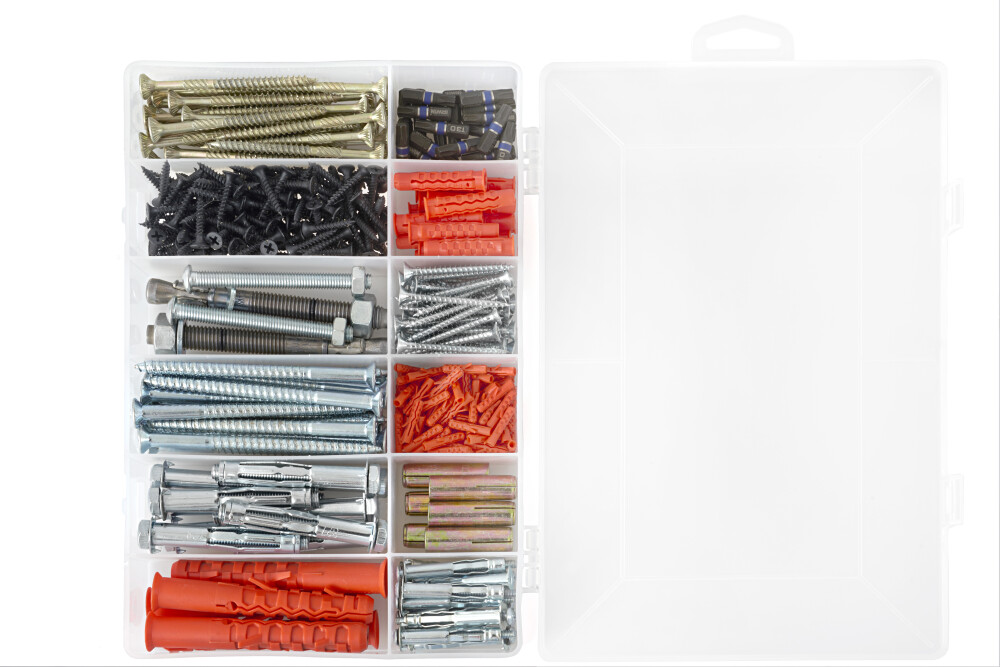 Grande boîte de tri avec 12 compartiments