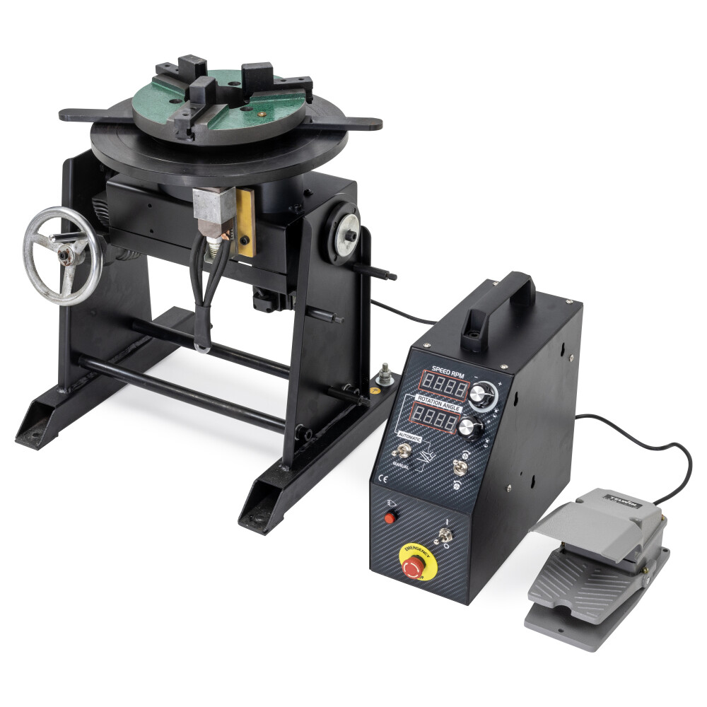 Turntable welding positioner