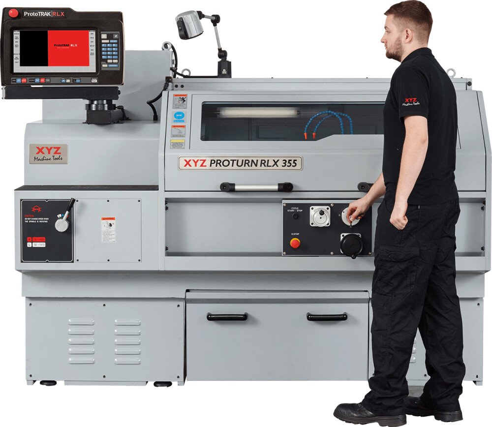 Teach-in CNC draaibank met ProtoTRAK