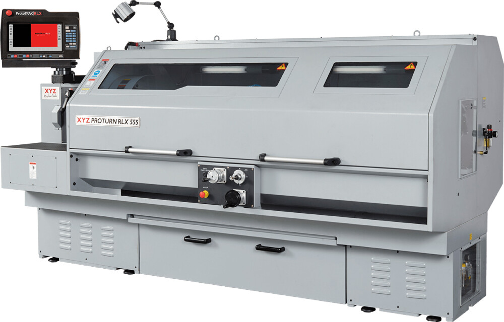 XYZ ProtoTRAK CNC draaibank RLX 555 x 1,75m