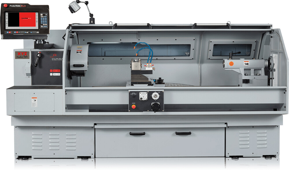 XYZ ProtoTRAK CNC draaibank RLX 555 x 1,75m
