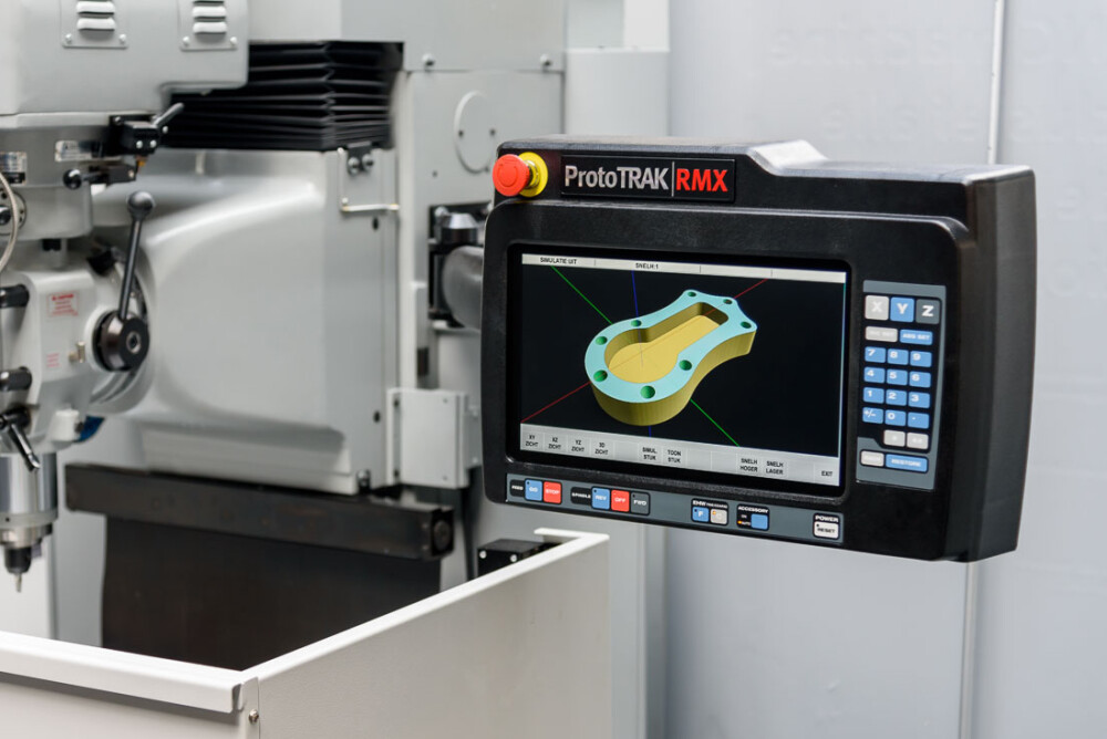 Teach in CNC-Bettfräsmaschine ProtoTRAK