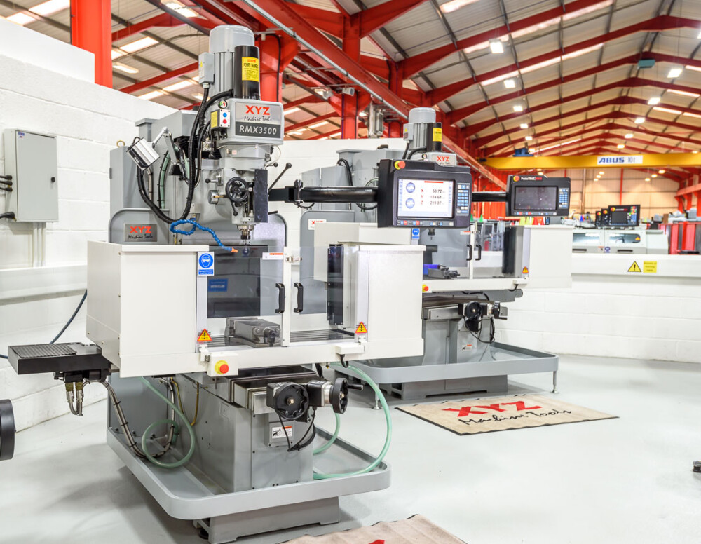 Teach in CNC-Bettfräsmaschine ProtoTRAK