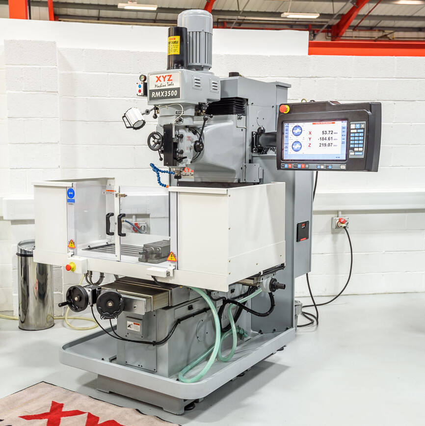 Teach in CNC-Bettfräsmaschine ProtoTRAK
