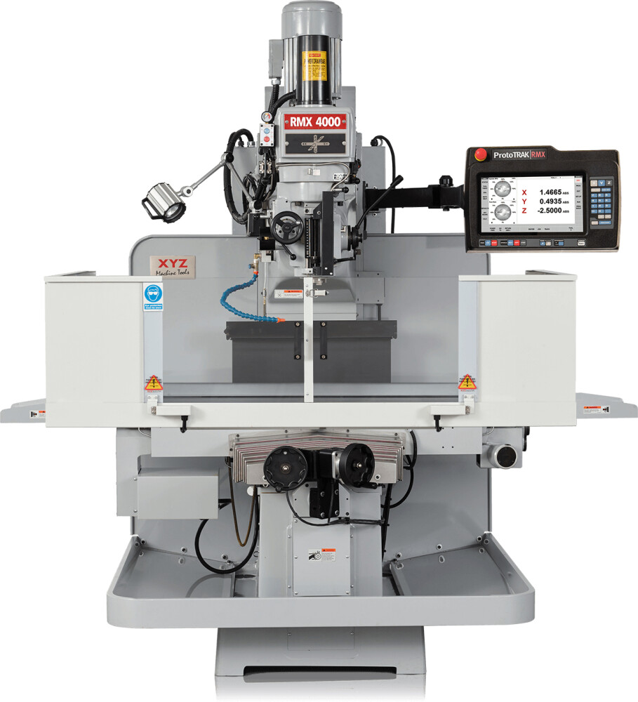 Teach in ProtoTRAK CNC bed milling machine