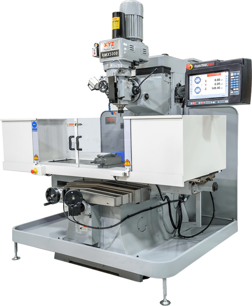Teach-in CNC Bedfreesmachine met ProtoTRAK