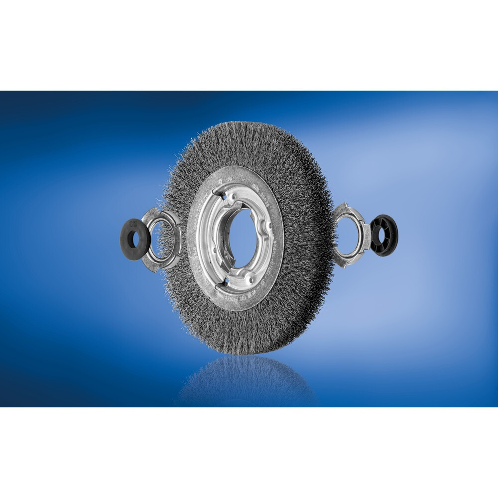 Brosses plates, non torsadées