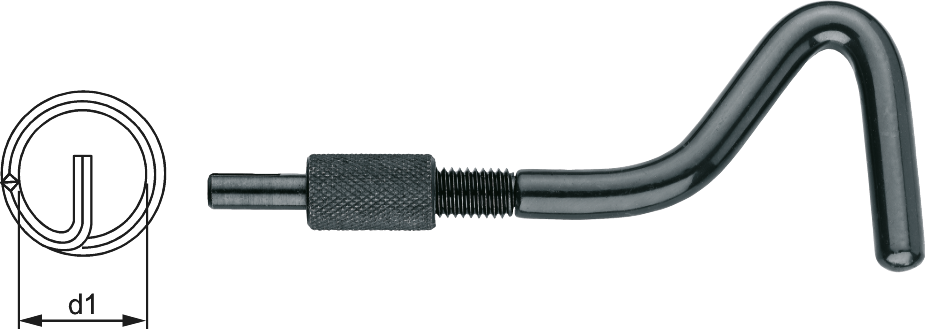 Insertion spindle for Phan-Coil