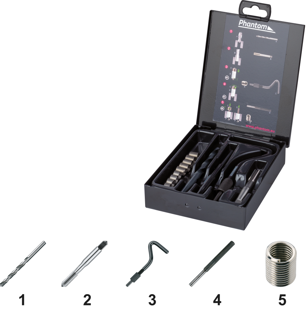 Set Phan-Coils Metrisch
