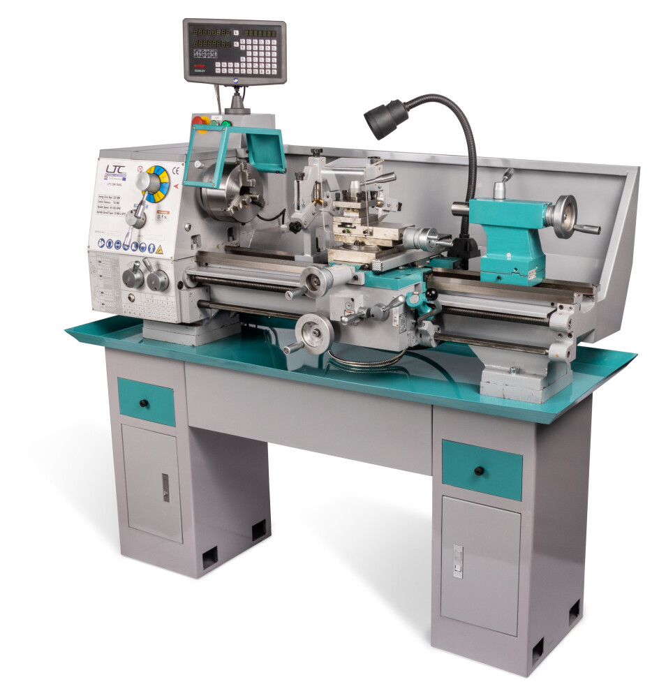 Draaibank 320x750 mm met digitale uitlezing