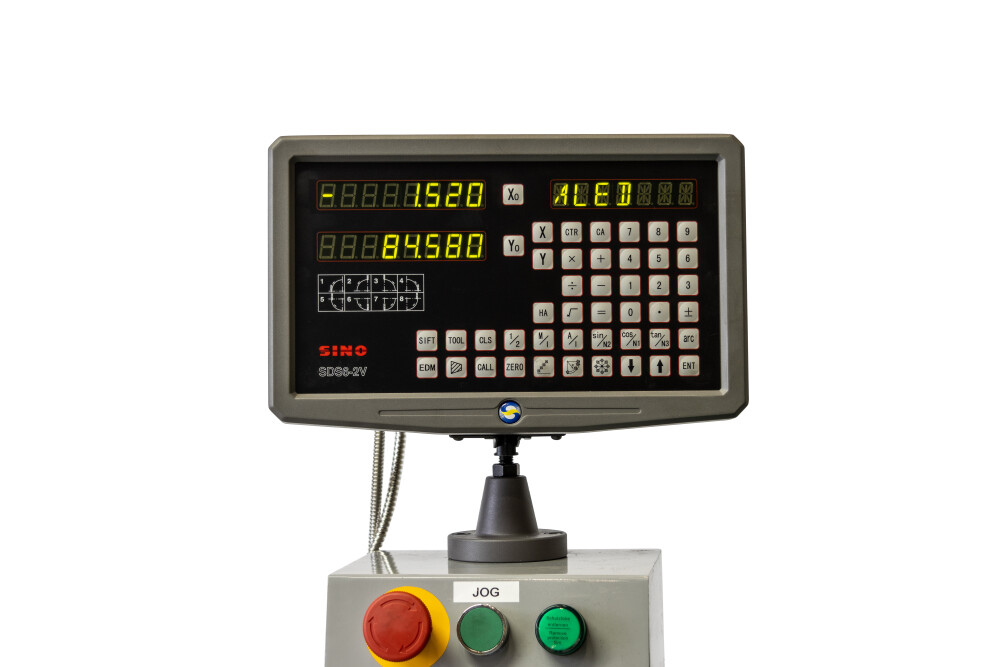 Draaibank 320x750 mm met digitale uitlezing