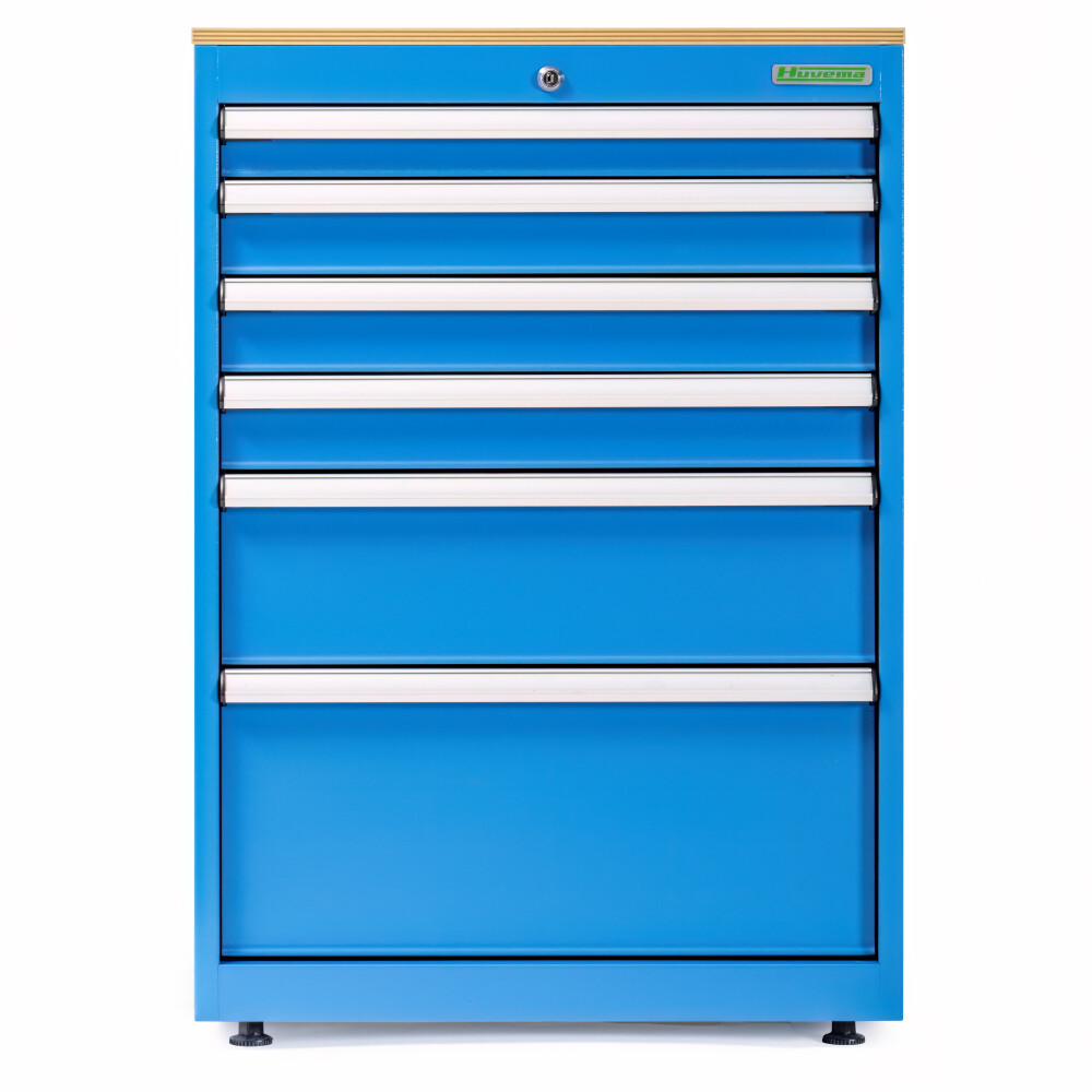Armoire à outils 6 tiroirs avec 20 porte-outils CNC