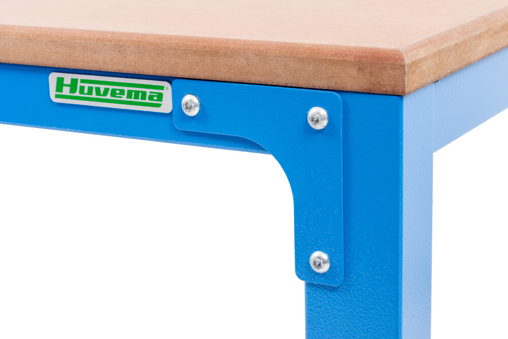 Werkbank mit Rollen 200 x 70 cm mit MDF-Arbeitsplatte