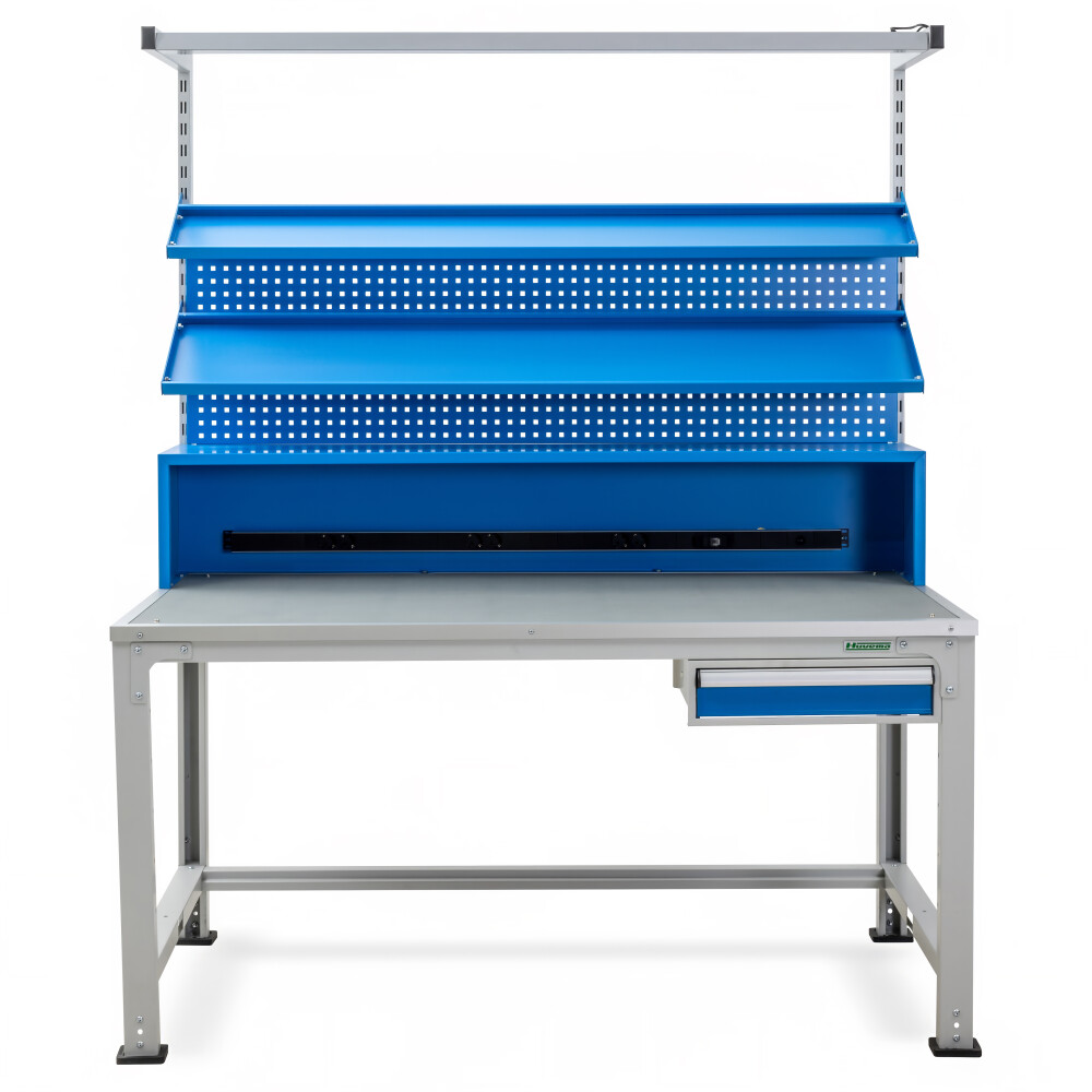 ESD werkbank met lade en 2 planken