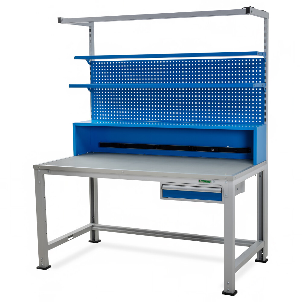 ESD werkbank met lade en 2 planken