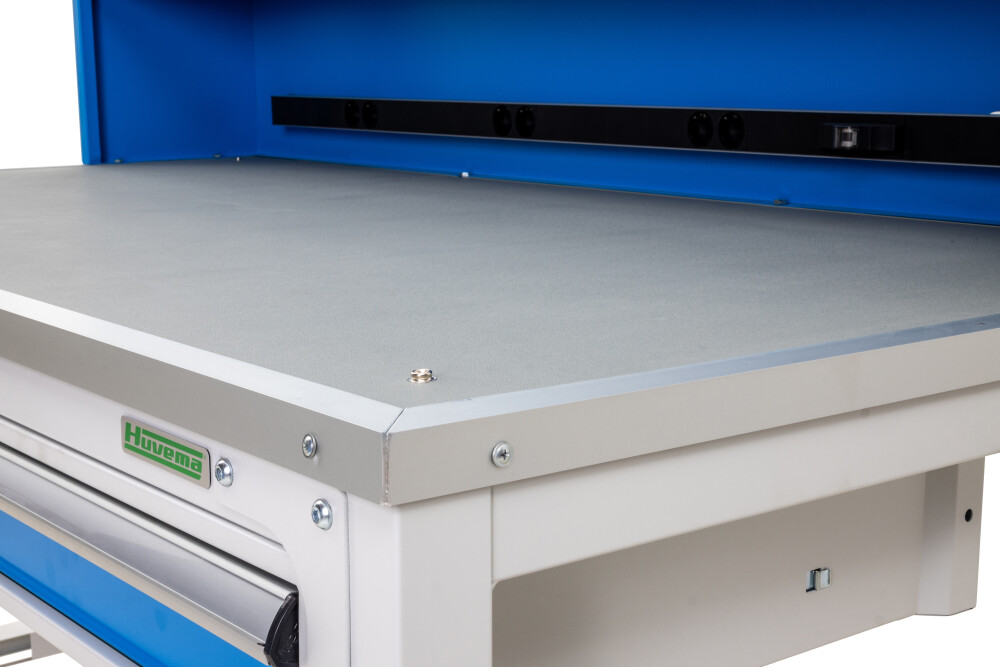 ESD werkbank met lade en 2 planken