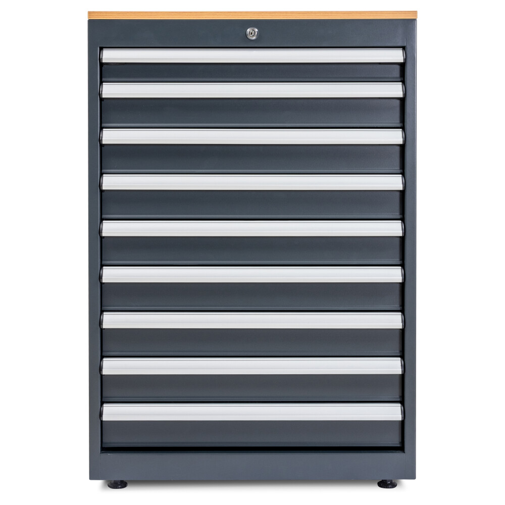 Armoire à outils avec 9 tiroirs