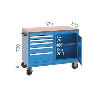 Mobiele werkbank
