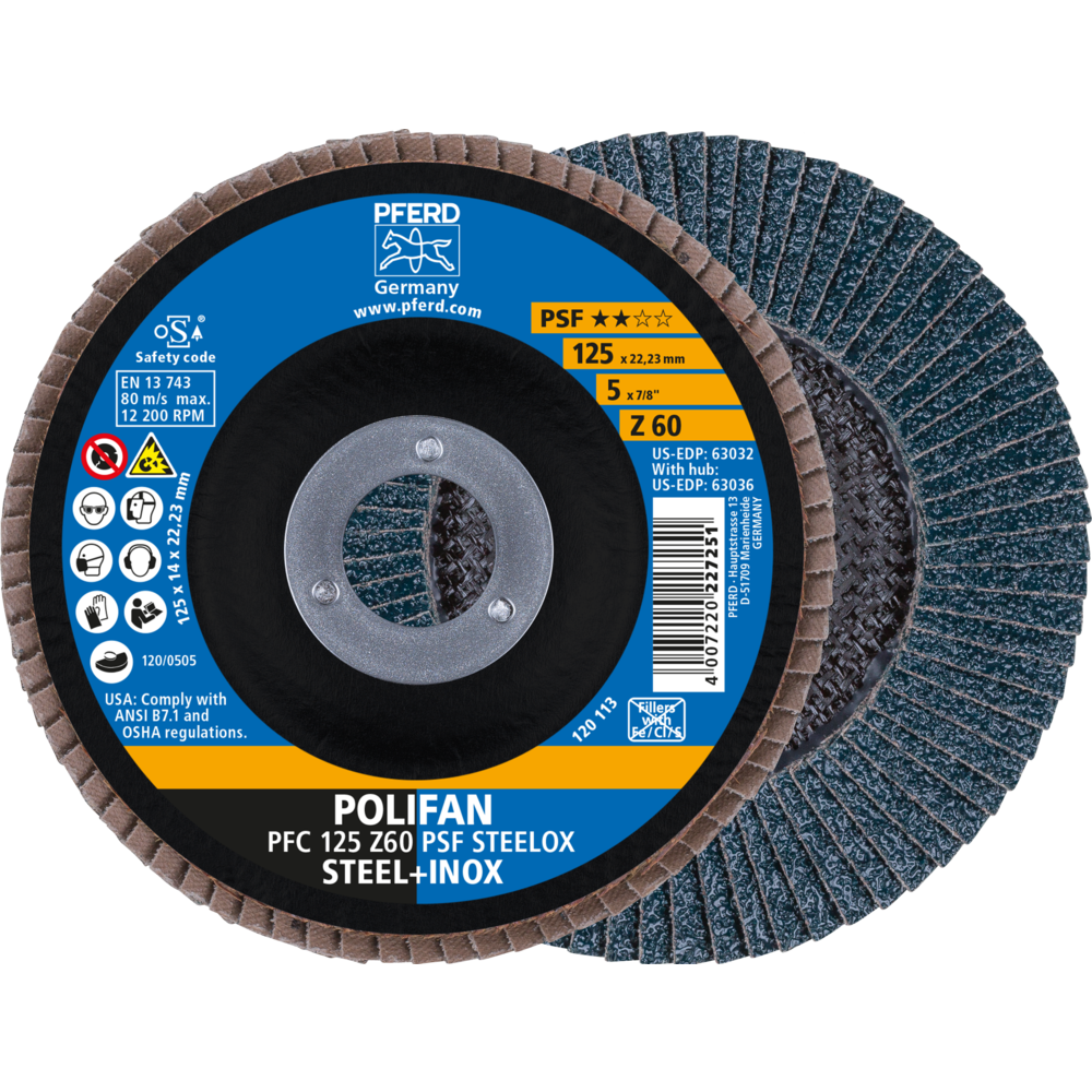 POLIFAN flap disc STEELOX