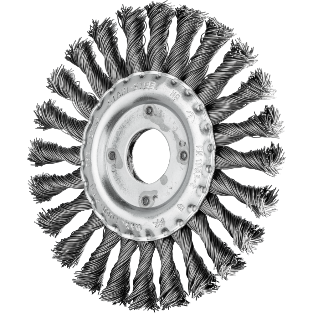 Brosses plates, torsadées