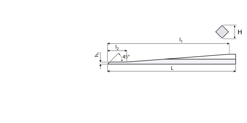 Carbide sliding knife